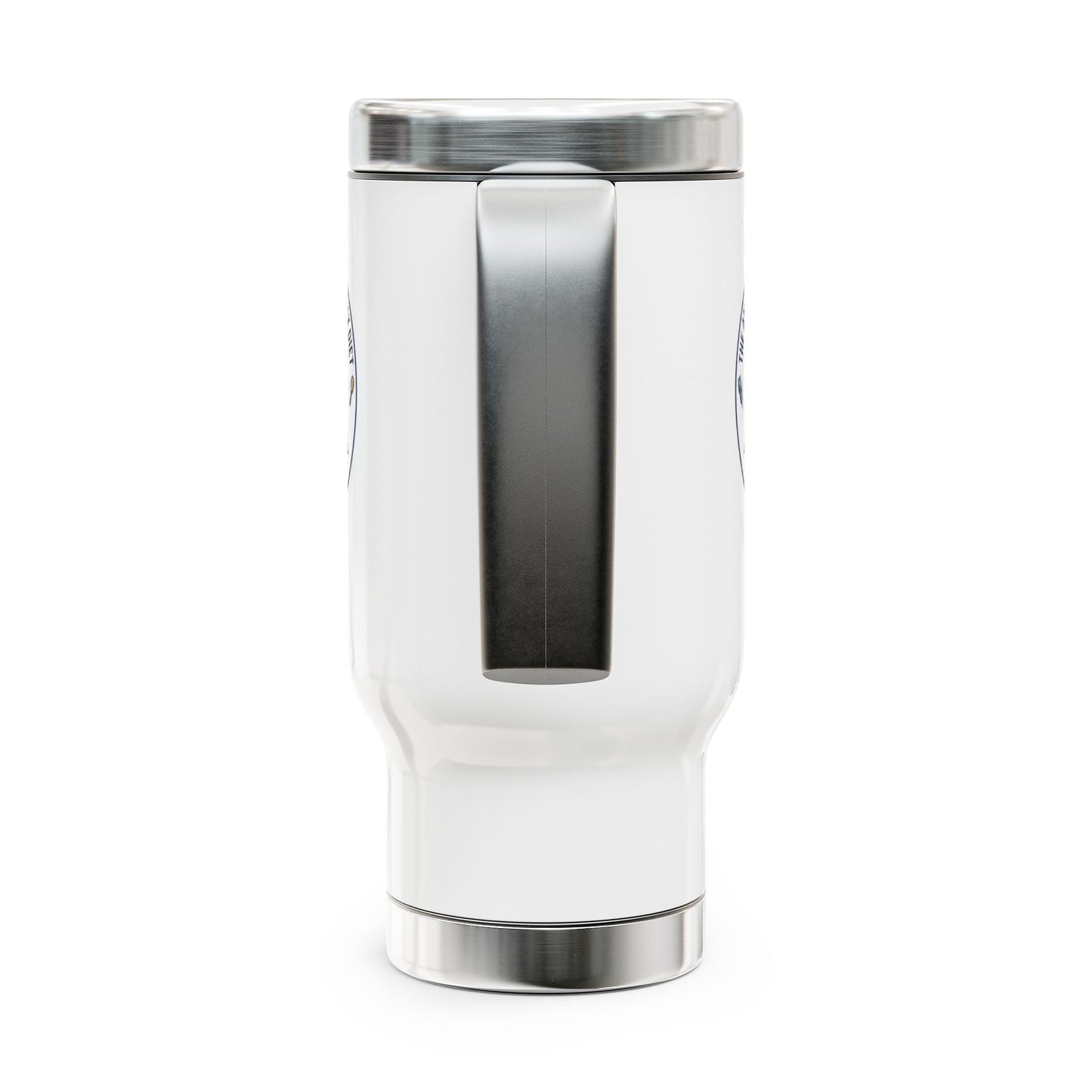 Animal Groomer Funny Design/Gift- "The animal groomers daily diet"- 14oz Stainless Steel Travel Mug with Lid