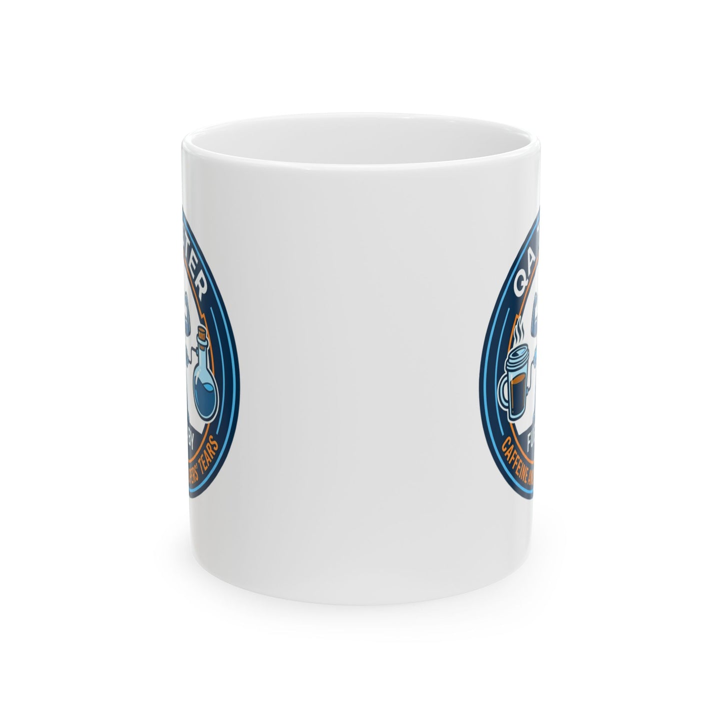 QA(Quality Assurance) Tester Funny Design- "Fueled by caffeine and developers' tears"- 11/15oz Ceramic Coffee Mug