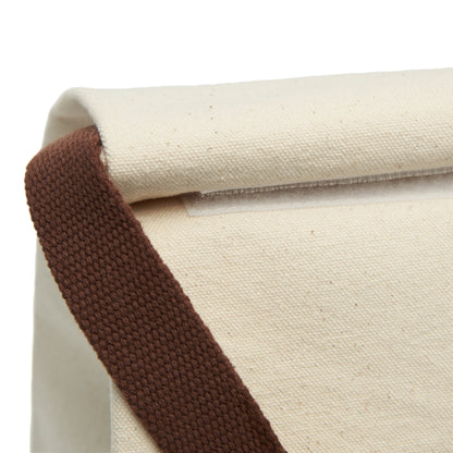 Funny HEO/Heavy Equipment Operator Gift- "It's not a leak, the machine is just marking its territory." design- Canvas Lunch Bag